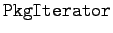 $ \texttt{PkgIterator}$